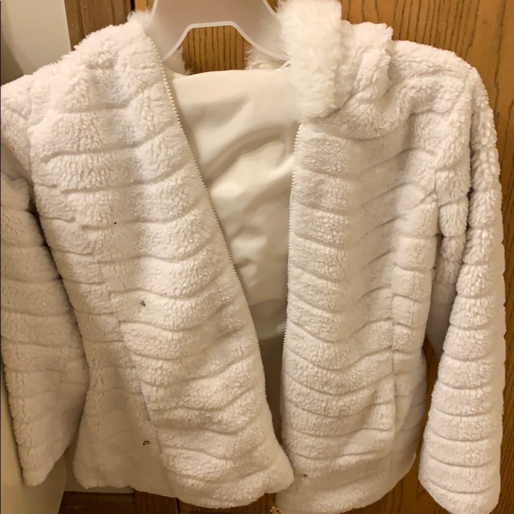 White coat for winter